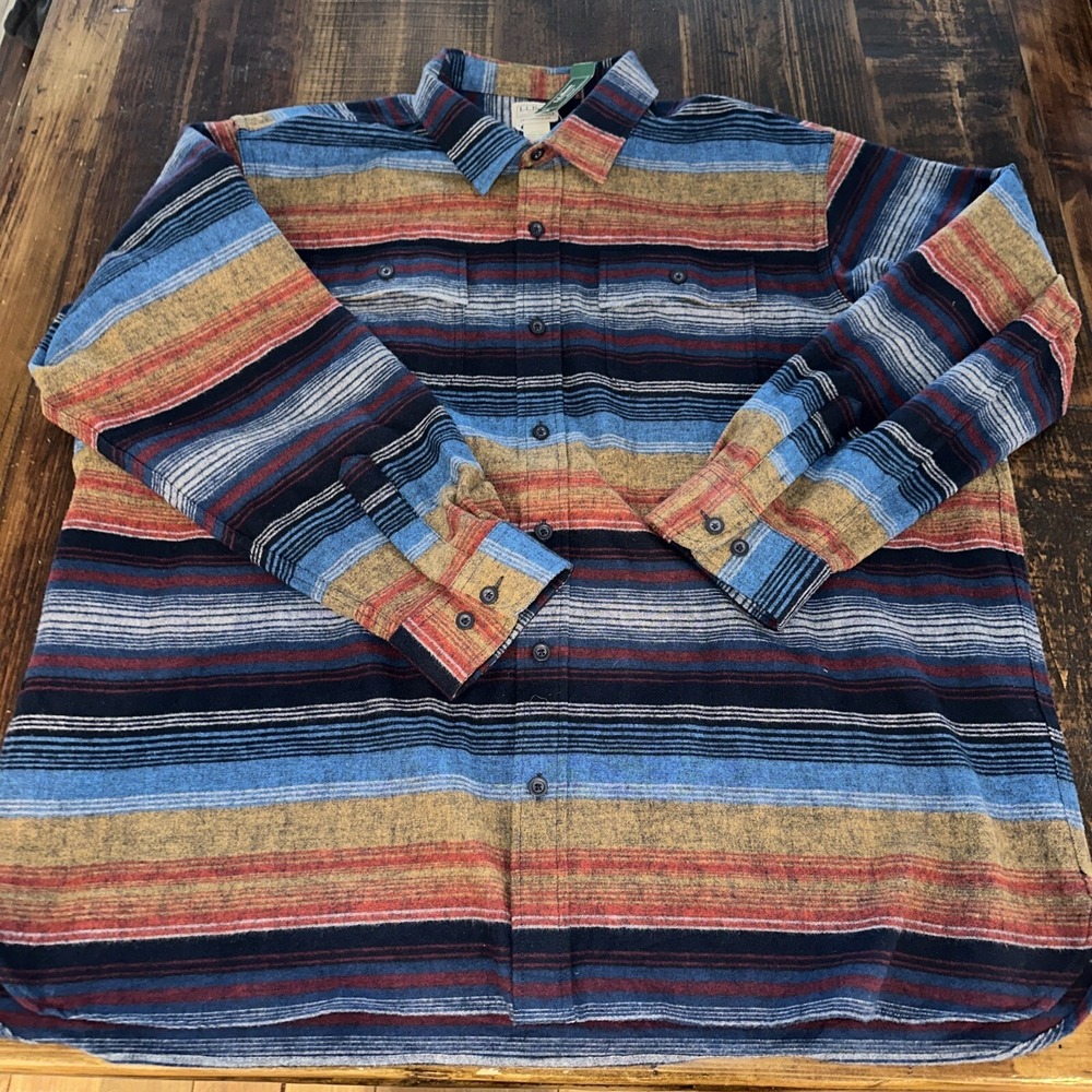LL BEAN‎ WESTERN SHACKET SIZE 3XL NWT